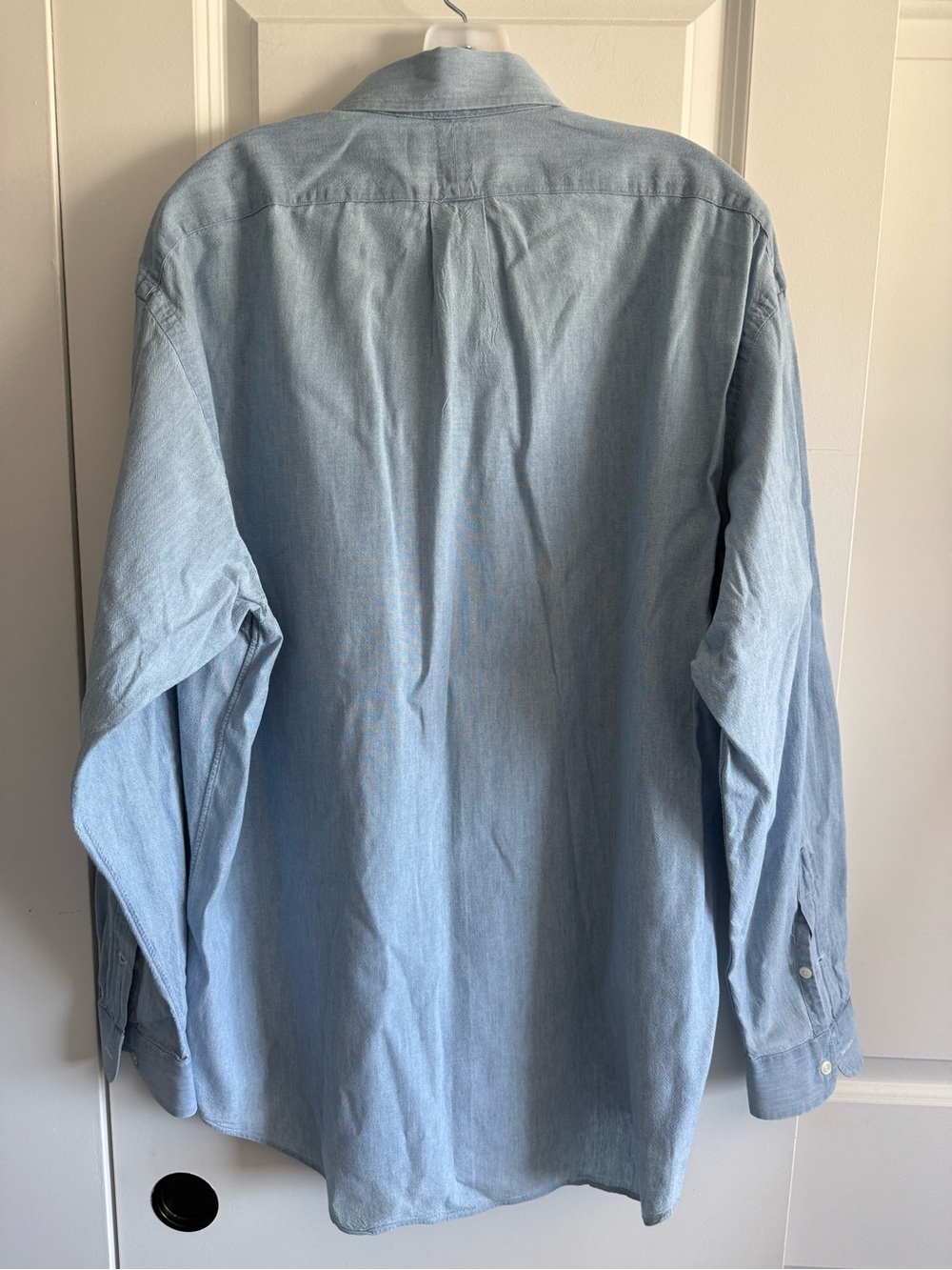 VINTAGE 90s Ralph Lauren "Big Shirt" button-down made from 100% cotton - Picture 5 of 7